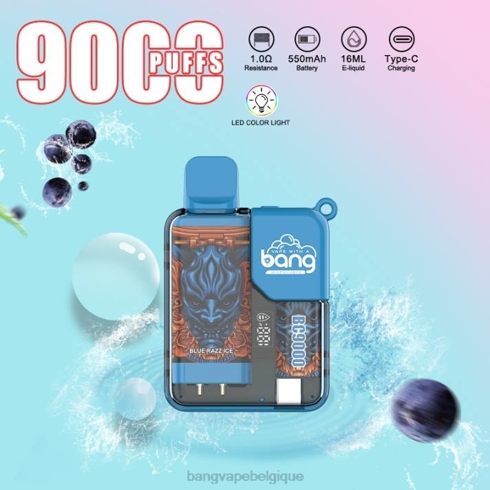 Bang Vape Box BC9000 prérempli 16 ml - D4XL6 Bang Box Vape Review jetable