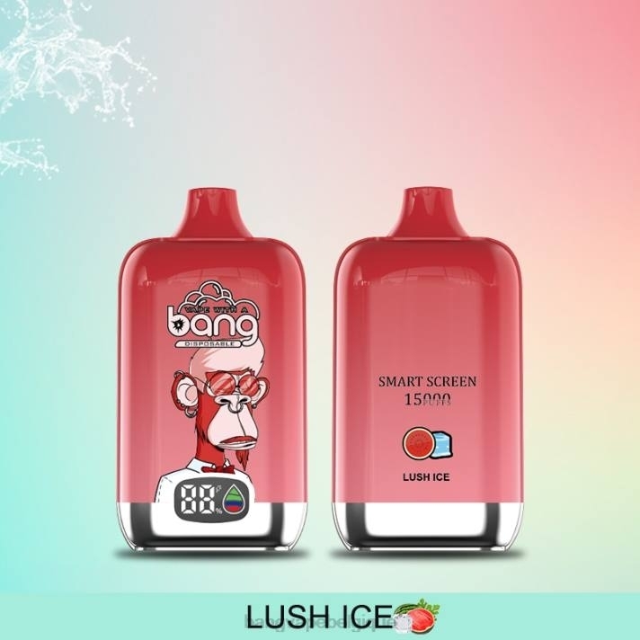 Bang Vape Digital Smart Screen 15000 bouffées 25ml - D4XL11 Vape Gang Belgique jetable