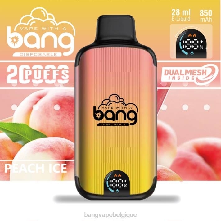 Bang Vape Digital Smart Screen 20000 bouffées - D4XL3 Bang Vape Bruxelles jetable