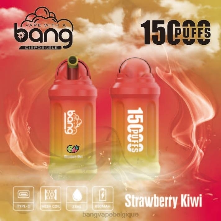 Bang Vape 15000 bouffées - D4XL1 Vape Gang Belgique jetable