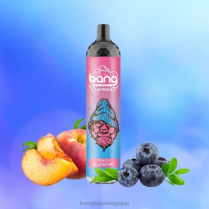 Bang Vape King 6000 bouffées 5% nic rechargeable type-c - D4XL8 Bang Disposable Vape Review jetable