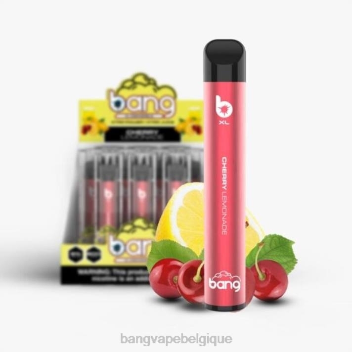 Bang Vape XL jetable - D4XL28 Bang Disposable Vape Review limonade aux cerises