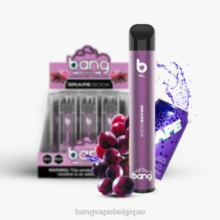 Bang Vape XL jetable - D4XL29 Bang Vape Xxl Review soda aux raisins