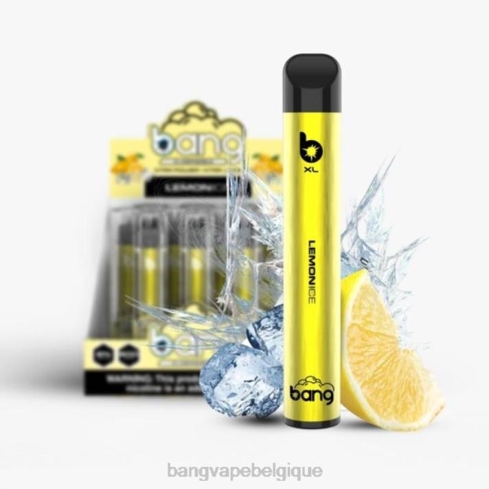 Bang Vape XL jetable - D4XL30 Vape Gang Disposables glace au citron