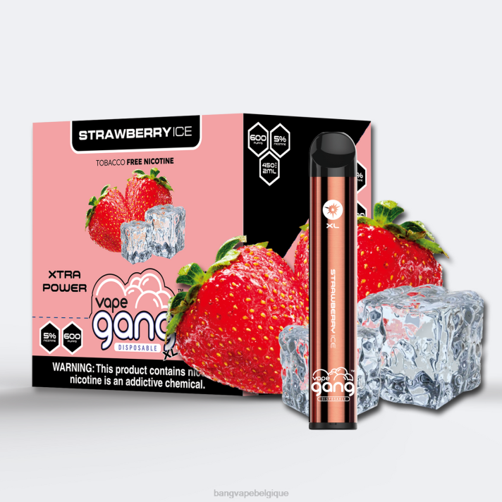 glace à la fraise